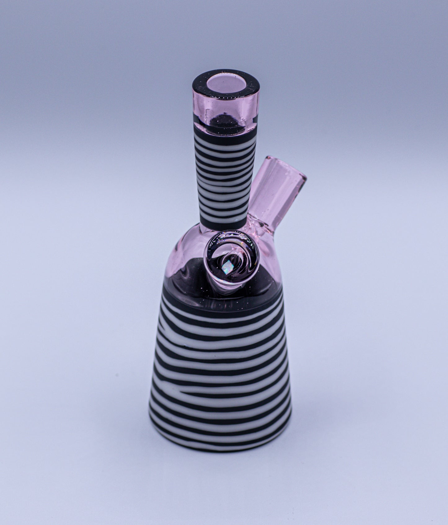 Robertson Glass Pink Zebra Tube