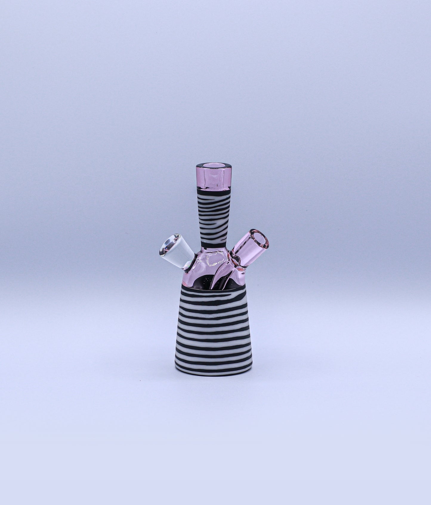 Robertson Glass Pink Zebra Tube