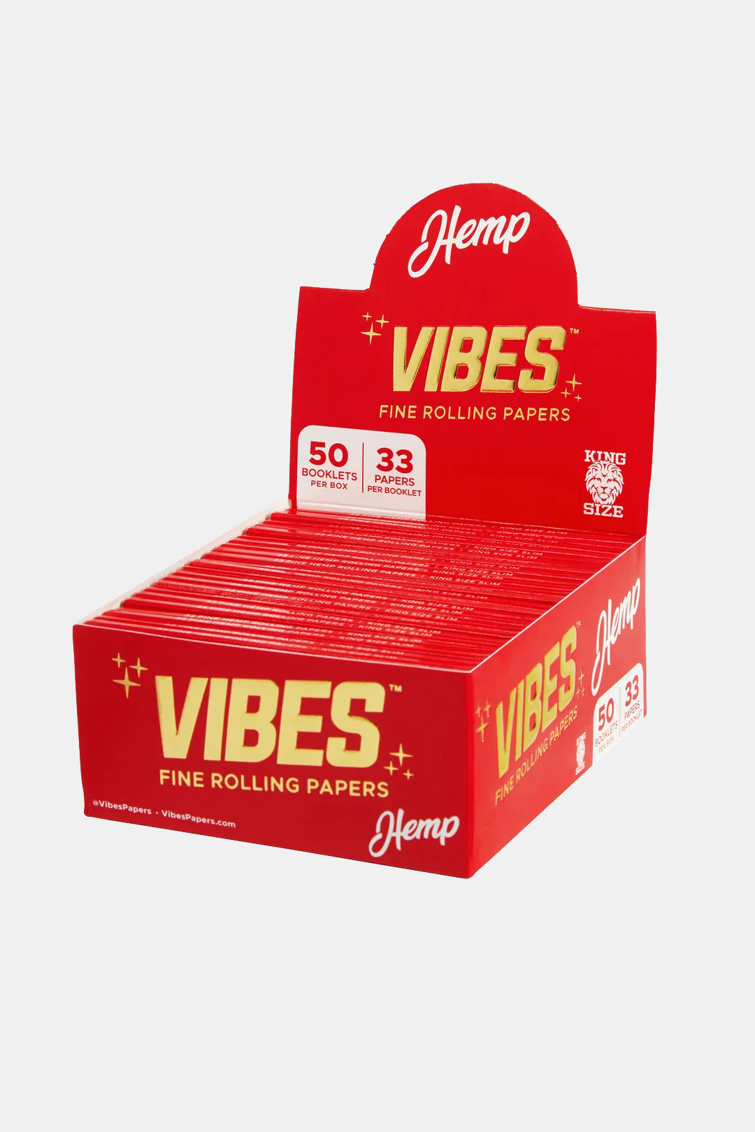 Vibes Hemp Fine Rolling Papers