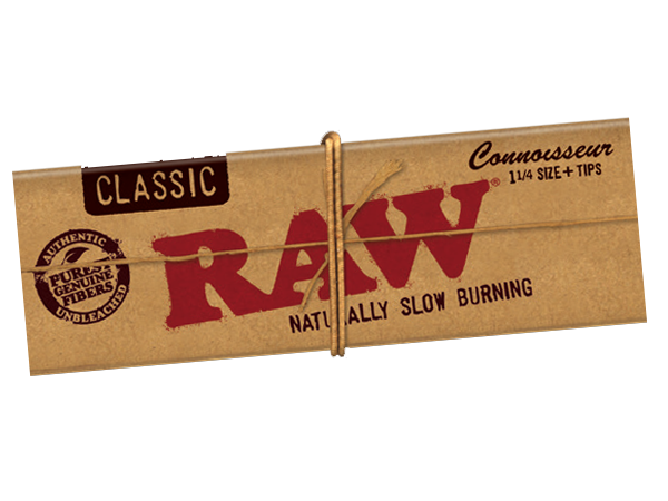 RAW Classic Connoisseur papers with tips combo  Brothers Smoke Supply, Chino CA