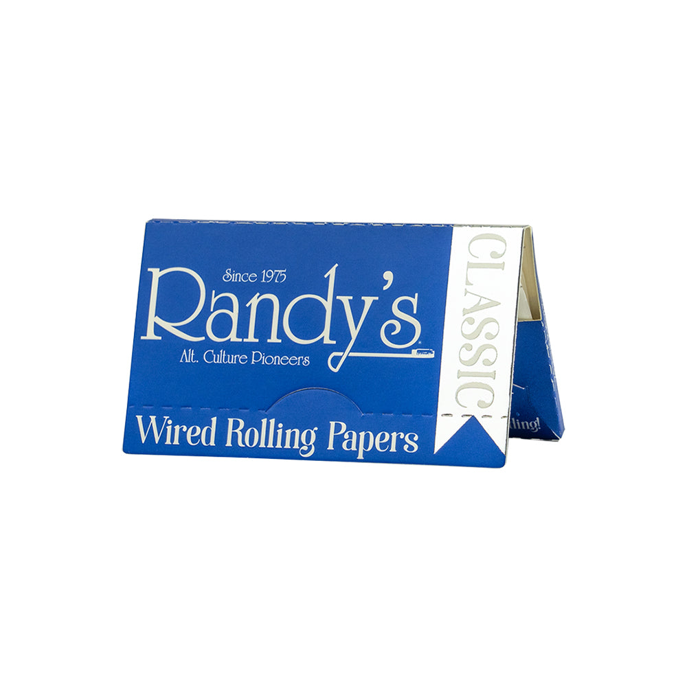 Randy’s Classic Wired Rolling Papers  built-in stainless steel wire Brothers Smoke Supply, Chino CA