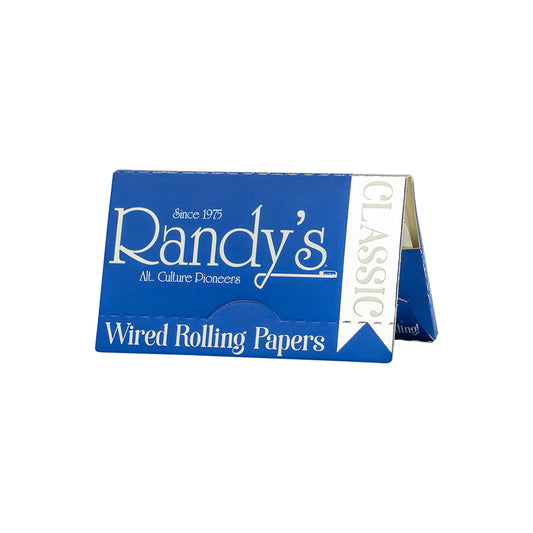 Randy’s Classic Wired Rolling Papers built-in stainless steel wire Brothers Smoke Supply, Chino CA