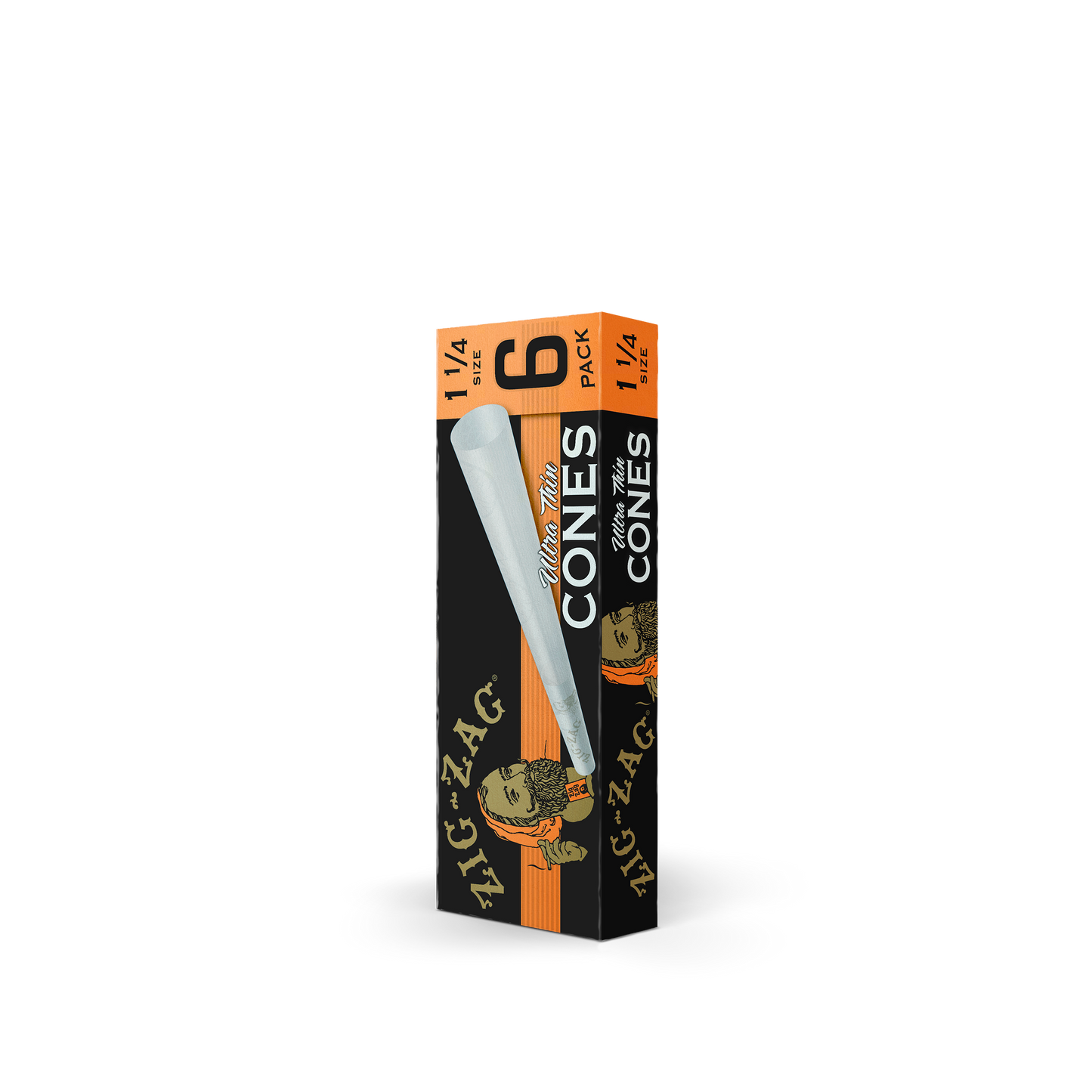 Zig Zag Ultra Thin pre-rolled cones  1¼ / King Size Brothers Smoke Supply, Chino CA