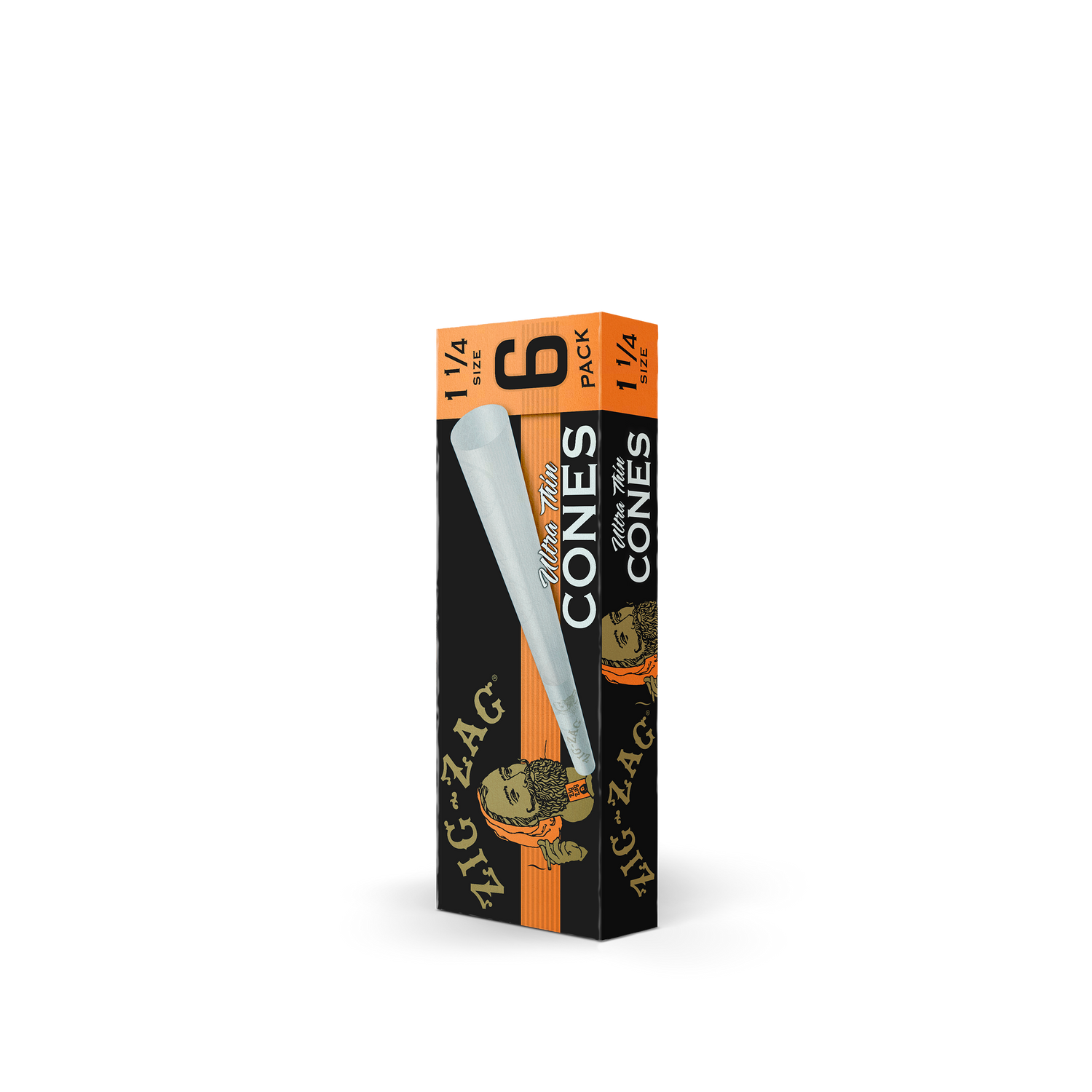 Zig Zag Ultra Thin pre-rolled cones  1¼ / King Size Brothers Smoke Supply, Chino CA