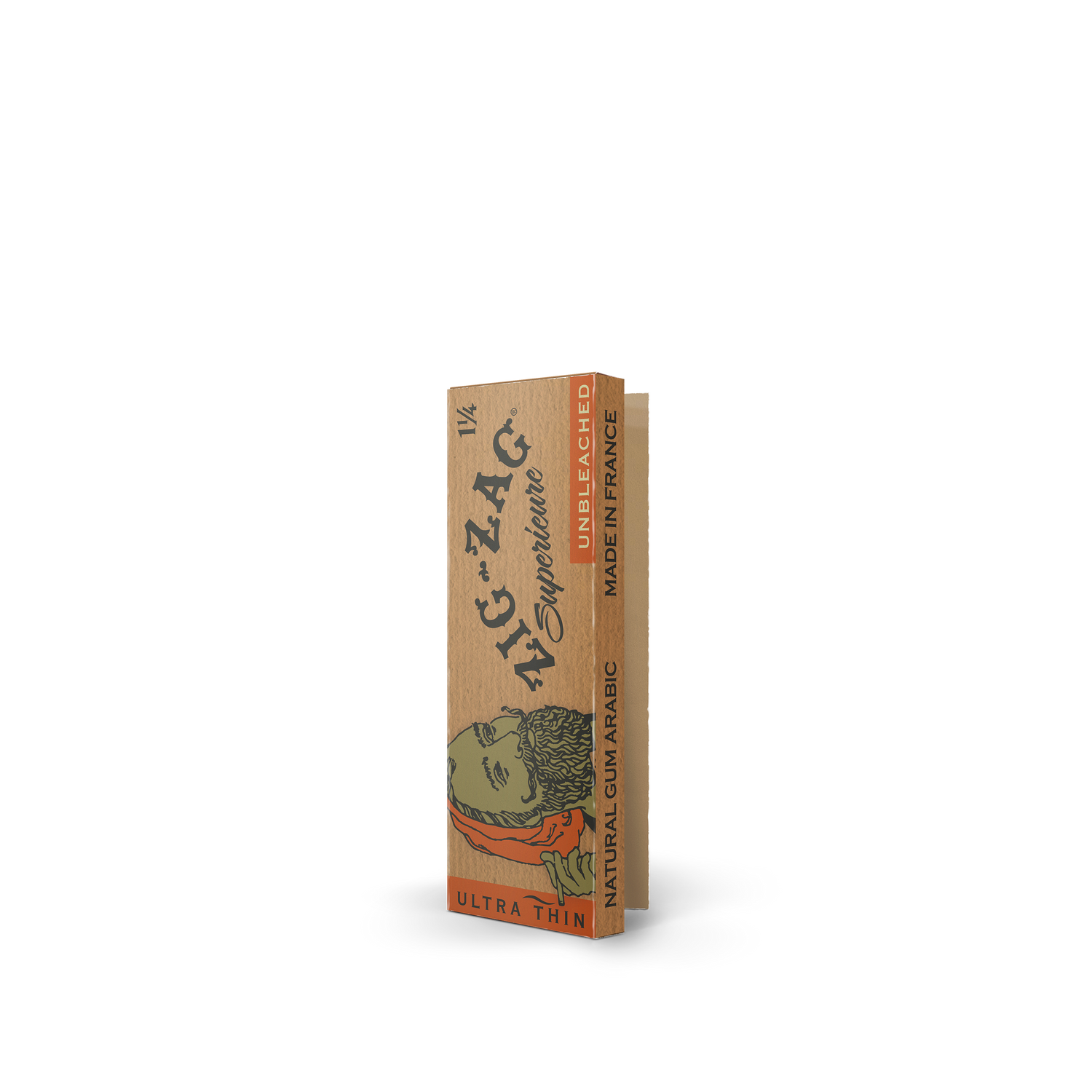 Zig Zag Unbleached rolling papers 1¼ / King Size  Brothers Smoke Supply, Chino CA