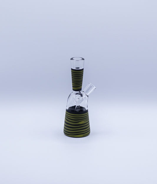 Robertson Glass Diamond Zoo Tube Green