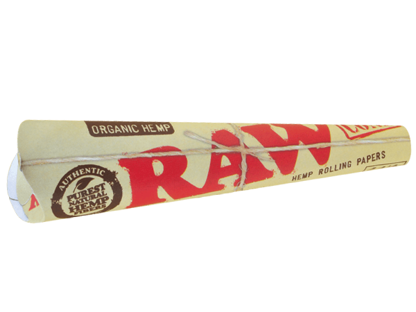 RAW Organic Hemp pre-rolled cones — 1¼ / King Size Brothers Smoke Supply, Chino CA