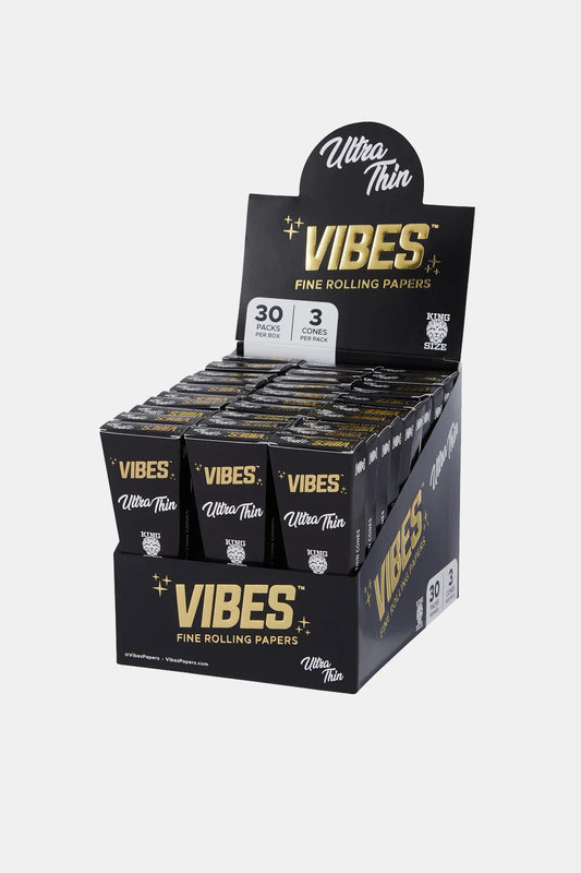 Vibes Ultra Thin pre-rolled cones 1¼ / King Size Brothers Smoke Supply, Chino CA
